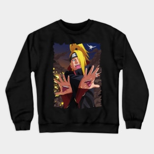 DEIDARA MERCH VTG Crewneck Sweatshirt